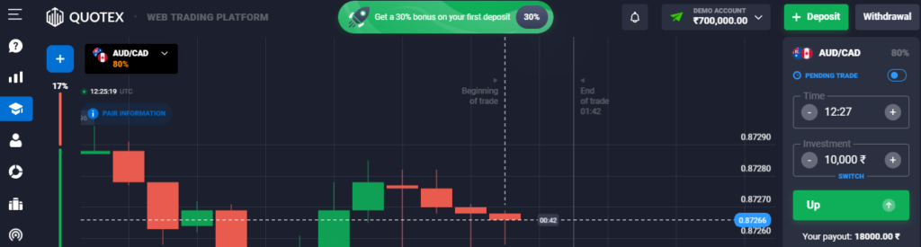 quotex trading platforn